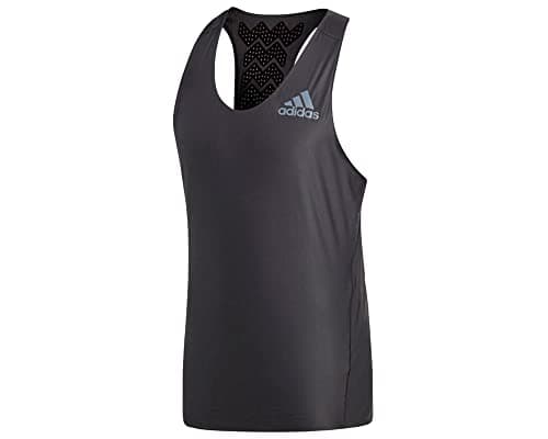 Image of adidas Men Adizero Prime Singlet - Black, X-Large