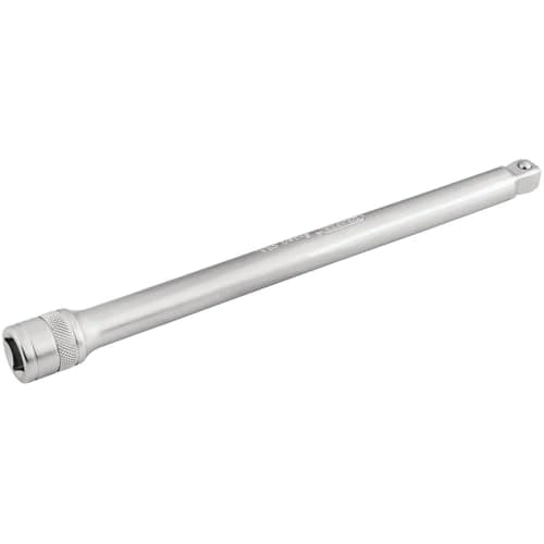 Image of Draper 1/2" Drive Satin Chrome Wobble Socket Extension Bar 250mm