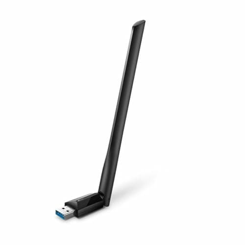 Image of TP-Link Archer T2U Plus WiFi Dongle, WiFi Adapter for PC, AC600 High Gain Wireless, High-Gain Antenna, Dual Band Wireless, USB WiFi Adapter for PC, USB WiFi Dongle, Supports Win/Mac OS X, High-Speed