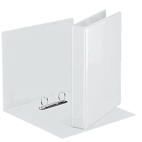 Image of Rexel A4 Presentation Binder, White, 25 mm 2D-Ring Diameter, 2115582