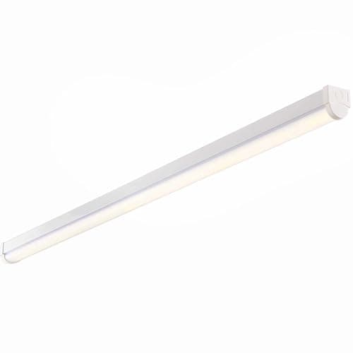 Image of LED Linear Batten Light Fitting - 6ft 180cm LED Batten - Energy Saving - Instant Start-Up - Flicker Free - 3 Way Fast Fix Terminal Block - Cool White 4000K - 6000 Lumens - IP20 Indoor Ceiling Light