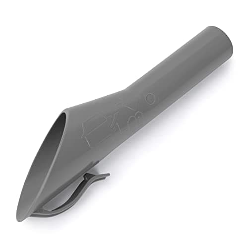 Image of URAQT Emergency Diesel Fuel Filler - Capless Plastic Funnel for Ford, Grey, 1782177, 1833948