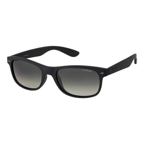Image of Polaroid Men's Pld 1015/S Lb Dl5 53 Sunglasses, Matte Black/Green Sf Pz, UK