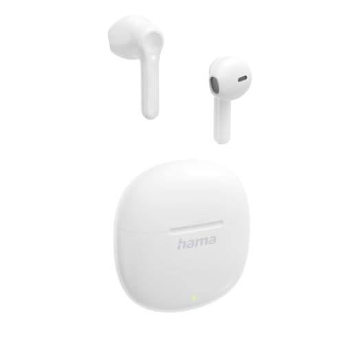 Image of Hama Action One True Wireless Earbuds Bluetooth Headphones - White