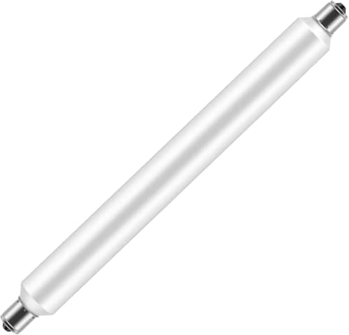 Image of JQslight 6W S15s LED Light Bulb 284mm, Led Strips Light Cold White 6000K, 60w s15 Tubular Lampt Replacement for Mirror Ligh, Wall Light, Bathroom Shaver Light(1-Pack)