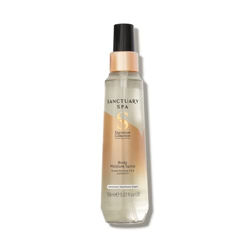 Image of Sanctuary Spa Body Moisture Spray, No Mineral Oil, Cruelty Free and Vegan Body Spray Moisturiser, 150 ml