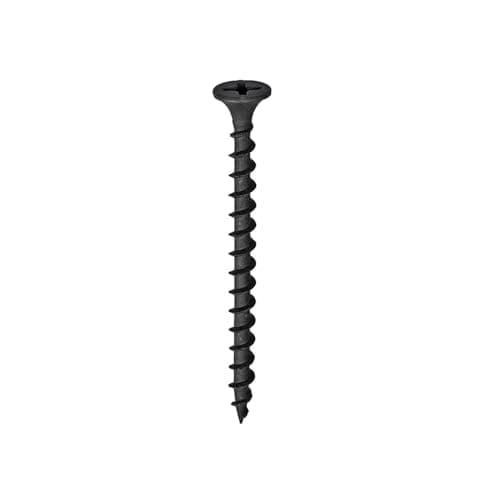 Image of Unifix Drywall Screws Bugle Head Coarse Thread Black Phosphate CE - 4.2 x 75mm - 9TQDRYWALLC/065 - Ideal for drywall installation