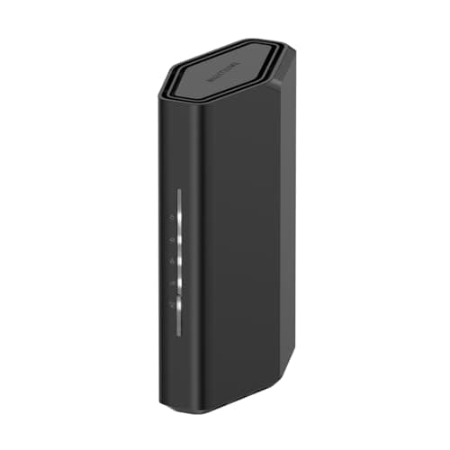 Image of NETGEAR Nighthawk Dual-Band WiFi 7 Router (RS100) – Security Features, BE3600 Wireless Speed (up to 3.6 Gbps) - Covers up to 1,500 sq. ft., 50 Devices – 2.5 Gig Internet Port