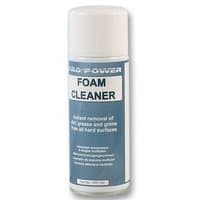 Image of Pro Power Foam Cleaner - Advanced formula for cleaning and degreasing - Aerosol Spray 400ml - Ideal for use on office equipment, computers, music centres, DJ equipment, TV's, furniture and upholstery