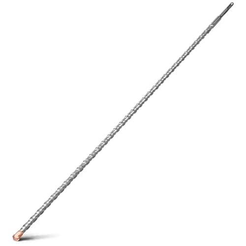 Image of HSAWBIT 16mm x 800mm LONG SDS MASONRY DRILL BIT, TUNGSTEN CARBIDE TIP SDS PLUS SHANK, FOR WALL STONE CONCRETE BRICK