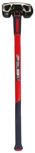 Image of Spear & Jackson SJ-DSS160 Solid Steel 10lb Double-Faced Sledge Hammer