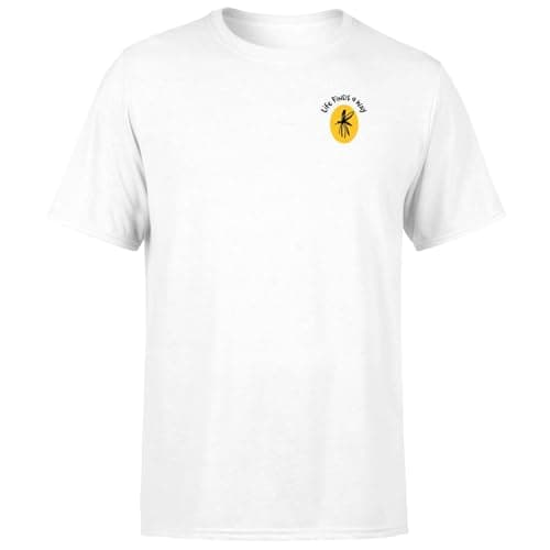 Image of Jurassic Park Amber Sample Embroidered Men's T-Shirt - White M