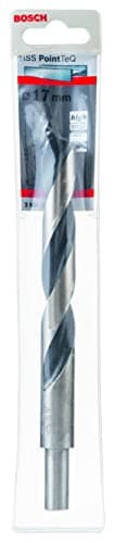 Image of Bosch Professional PointTeQ HSS Twist Drill Bit (for Metal, Reduced Shank, 17 x 125 x 184 mm, Accessories for Drill Driver)