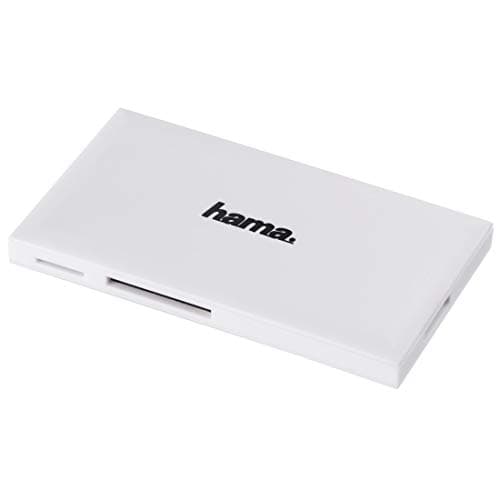Image of Hama | USB 3.0 Multi-Card Reader, SD/microSD/CF/MS, white