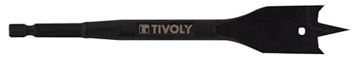 Image of TIVOLY 10802522500 Flat Wood Drill Bit Hex Shank Heavy Duty Diameter 25mm