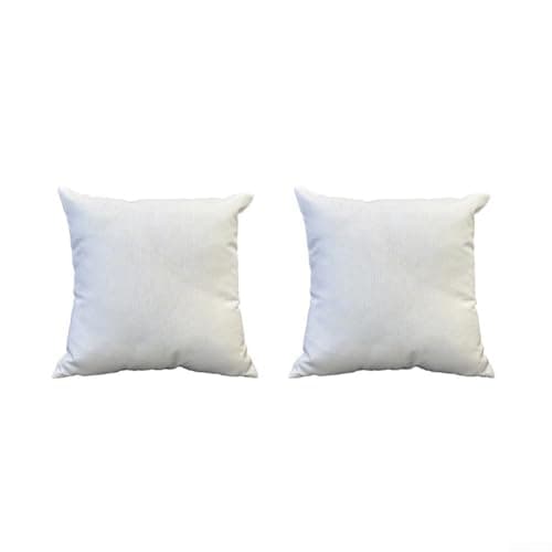 Image of Two Linen Pillowcases for Sofa Car Interior Living Space Natural Linen Pillow Cover for 40x40cm 45x45cm 50x50cm (45 * 45cm)