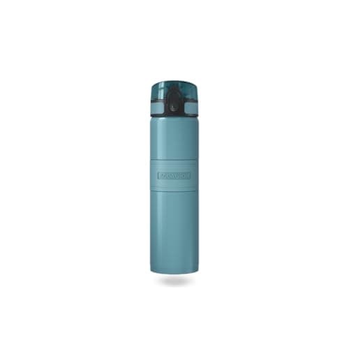 Image of AQUAPHOR City Cool Filter Water Bottle - Double Wall Stainless Steel Insulated - Keeps Water Cool 24H - 500 ml (Fresh Teal)