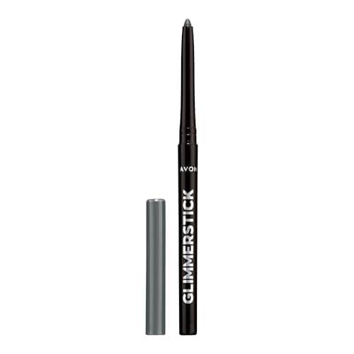 Image of Avon Glimmerstick Eyeliner Saturn Grey, Soft-Glide Formula, Bold and Intense Colour, Waterproof, Smudge-Proof Colour That Lasts All-Day, Cruelty Free