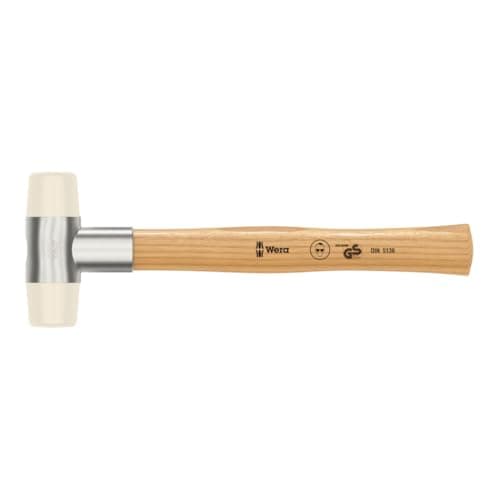 Image of Wera 05000320001 4 x 290 mm "101" Soft-Faced Hammer with Nylon Head Sections - Silver