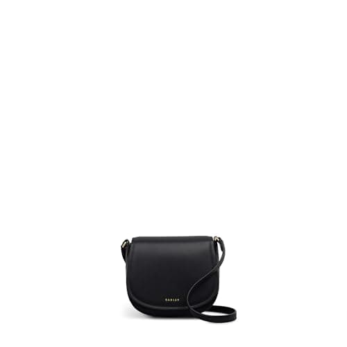 Image of RADLEY London Liverpool Gardens Women's Leather Mini Flapover Crossbody, Black