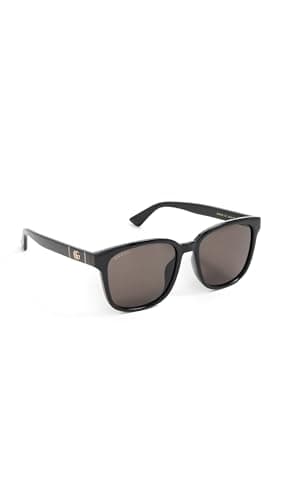 Image of Gucci Men's Sunglasses, Black-black-grey, 56
