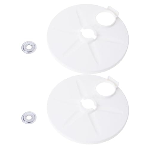 Image of 2Pieces Wheel Covers Replacement Wheel Covers Outdoor Equipment Component ABS Texture Suitable for Models Home Appliance Spare Part