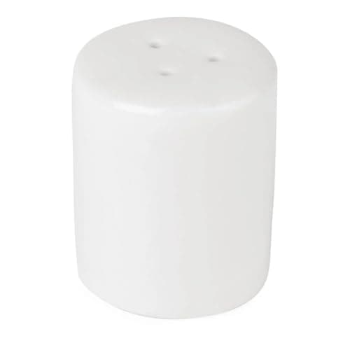 Image of Olympia Athena Pepper Shakers Set of 12 - White Porcelain Dishwasher Safe CC216