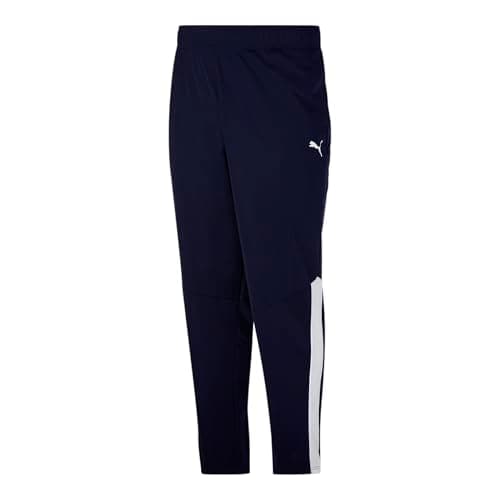 Image of PUMA Men's Contrast Pants 2.0, Peacoat/White, X-Small