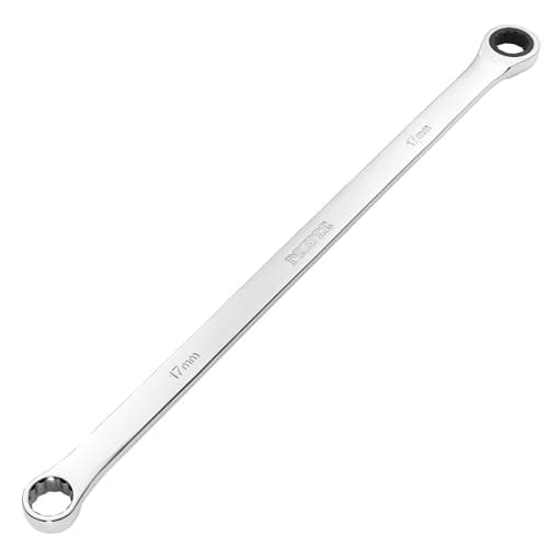 Image of Draper 27774 HI-TORQ Metric Extra-Long Double Ring Ratchet Spanner, 17mm