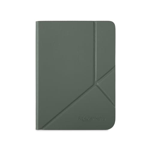 Image of Kobo Clara Colour/BW SleepCover Case | Misty Green | Sleep/Wake Technology | Built-In 2-Way Stand | Vegan Leather | Compatible with 6” Kobo Clara Colour/BW eReader