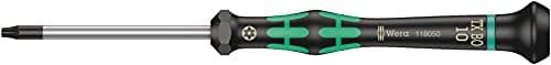Image of Wera 05118050001 TX10 x 60 mm 2067 BO-Screwdriver for Tamper-Proof - Silver