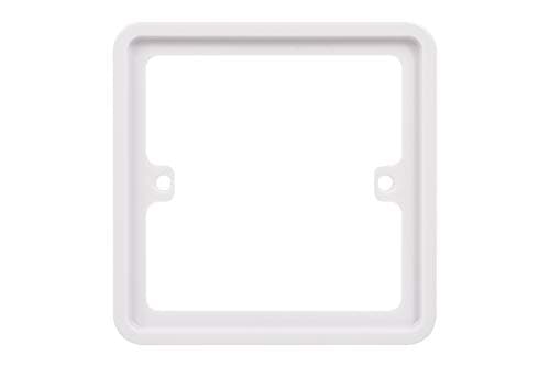 Image of Schneider Electric - Lisse White Moulded, Single Socket Spacer, GGBLSPC1S, White