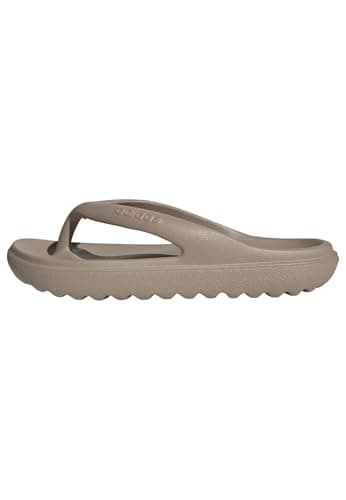 Image of adidas Unisex ADILETTE LUMIA FLIP FLOP SLIDES, trace khaki/trace khaki/trace khaki, 6 UK