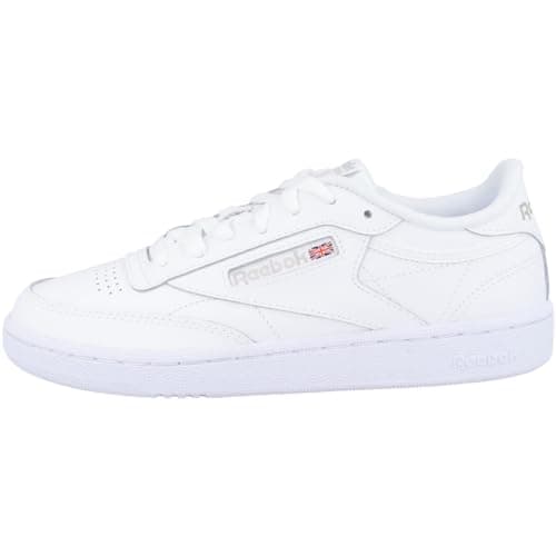 Image of Reebok Unisex Club C85 Sneaker , White Light Grey, 6 UK