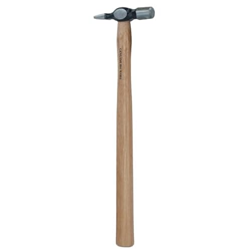 Image of 4oz Genuine Wooden Hickory Handle Ball Pin Hammer Ball Pein TE421