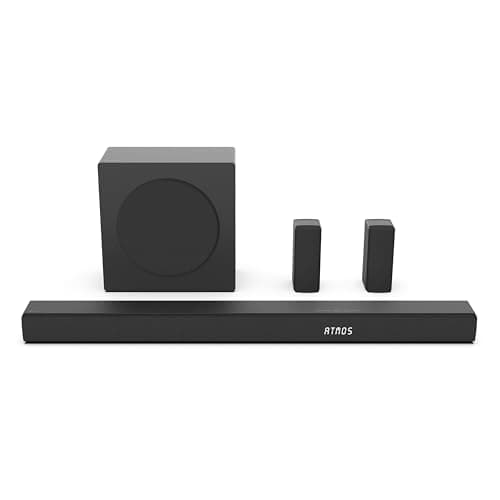 Image of Hisense AX5100Q, 5.1 CH Soundbar,Hi-Concerto,Dolby Atmos, DTS:X, Semi wireless rear surround speakers,6.5" wireless subwoofer, EzPlay