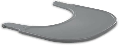 Image of hauck Alpha Click Tray, Grey - Plastic Tray for Alpha+ Wooden Highchair 6 Months+, Just Seconds to Remove and Fix, Easy to Clean, Made of Recycled Material
