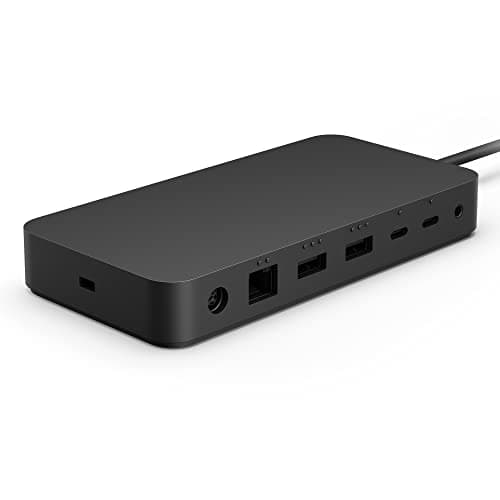 Image of Microsoft Surface Thunderbolt 4 Dock | 4x USB-C | Dual 4K/60Hz Data Transfer | 8 Connections | 96W Power Passthrough | Planet and Accessibility Friendly