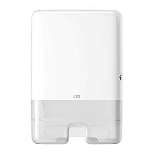 Image of Tork Xpress Multifold Hand Towel Wall Mounted Dispenser White H2, One-at-a-time Dispensing, Elevation Range, 552000
