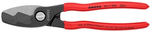 Image of KNIPEX Cable Shears-Twin Cut Edges