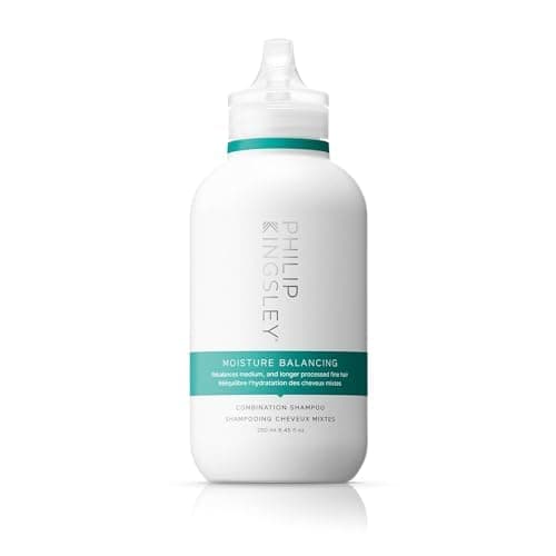 Image of Philip Kingsley | Moisture Balancing Combination Shampoo | Hydrating for Dry and/or Oily Hair | Anti-Frizz, Anti-Oxidant Shampoo that Hydrates and Adds Shine | 250ml