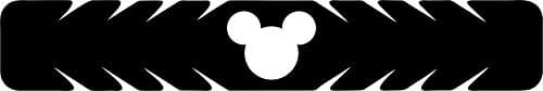 Image of Ear Saver Extender/Protector for Masks, Band Strap Extension. Comfortable, Flexible, Hygienic Choice of Colours and Styles - One Size fits All. Kids/Children Adults - Pack of 2 (Mouse Ears, Black)