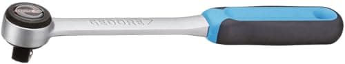 Image of GEDORE Reversible ratchet, for 1/2", 12.5 mm drive, 5° reverse angle, 270 mm length, 2C grip, 1993 U-10 T
