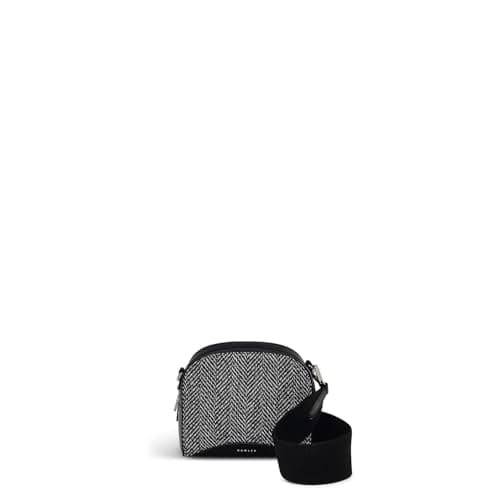 Image of RADLEY Womens Crescent Craft Crossbody Bag Black One Size