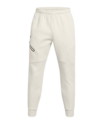Image of Under Armour Unstoppable FLC Jogger Jogging Bottoms White 3XL, White, XXXL, White, 3XL