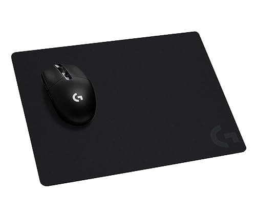 Image of Logitech G G440 Hard Gaming Mouse Pad, Optimised for Gaming Sensors, Low Surface Friction, Non-Slip Mouse Mat, Mac and PC Gaming Accessories, 340 x 280 x 5 mm - Black