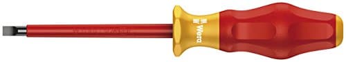 Image of Wera 1160 i VDE Kraftform Comfort Slotted Screwdriver, 1.2 x 8 x 175 mm, 05031589001