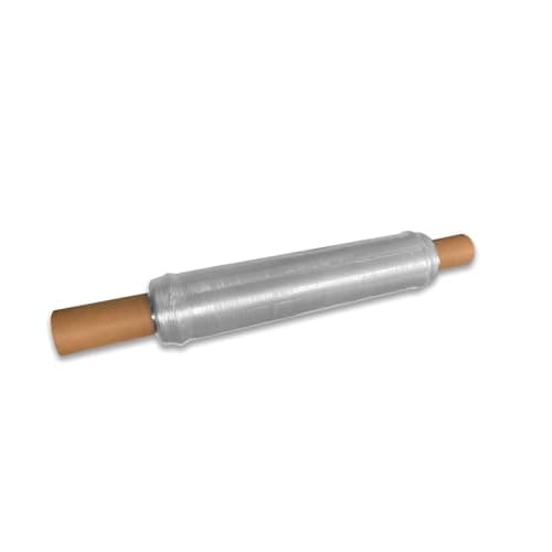 Image of JeeJaan® 2 Rolls Pre-Stretch Wrap 400mm x 600m 7mu 1.50kg - Extended Core Clear Stretch Shrink Cling Film for House Moving, Furniture Protection, Food Preservation and Storage