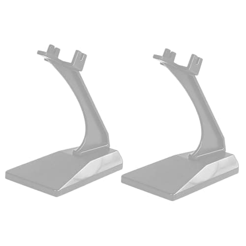 Image of STOBOK Aircraft Model Stand 2Pcs Set 3.5 Inch Display Base Holder for 1/72 Scale Plane Model Storage and Desktop Decoration