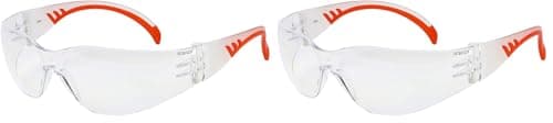 Image of TIMCO Comfort Safety Glasses - Lightweight safety glasses with soft arms to give extra comfort and grip around the ears and temples when worn for long periods - Clear